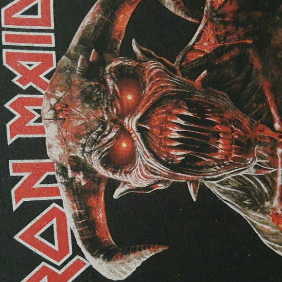 Iron Maiden Legacy Of The Beast World Tour 2019 Official Concert Tee Black M - Picture 4 of 9